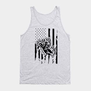 Football Flag Tank Top